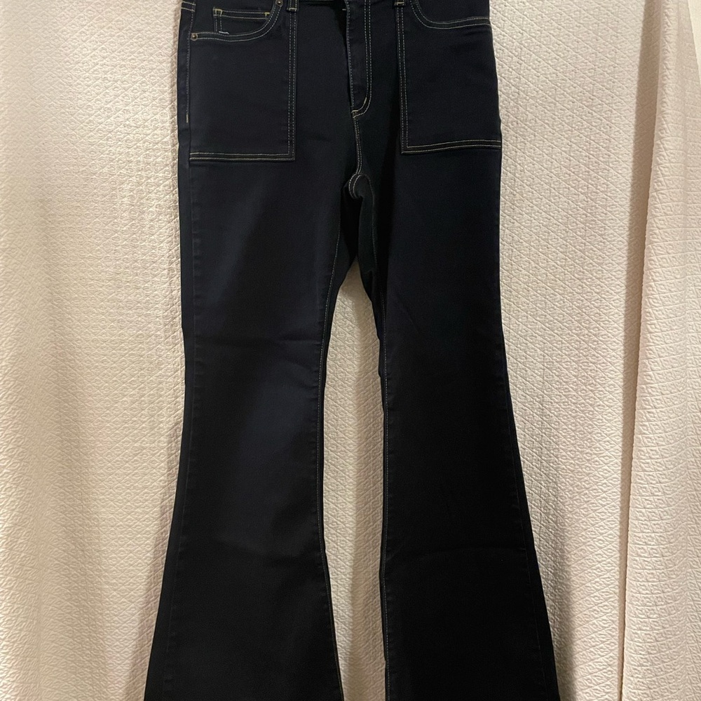Michael Kors Dark Flare Jeans